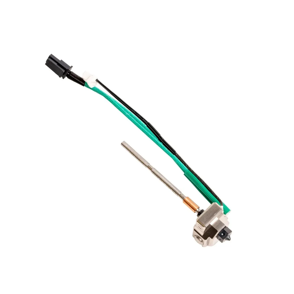 HT Hotend。ノズルとヒートブレイクが一体になった高温仕様の部品です